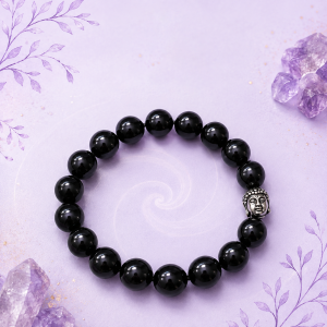 Black Tourmaline Bracelet To Shield Against Negative Vibes