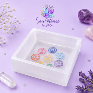 Selenite Charging Box 3 inches – Recharge Your Crystals with Ease