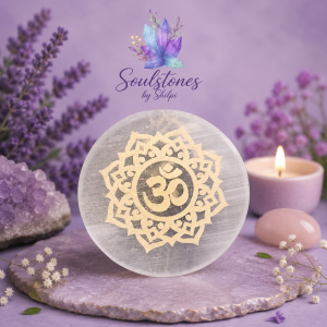 Selenite Big Plate in Premium Quality (10 cm) For Crystal Recharge