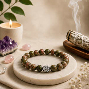 Unakite Bracelet For New Beginnings