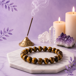 Tiger Eye Bracelet For Willpower & Protection