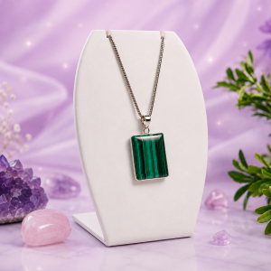 Malachite Pendant Square Shape